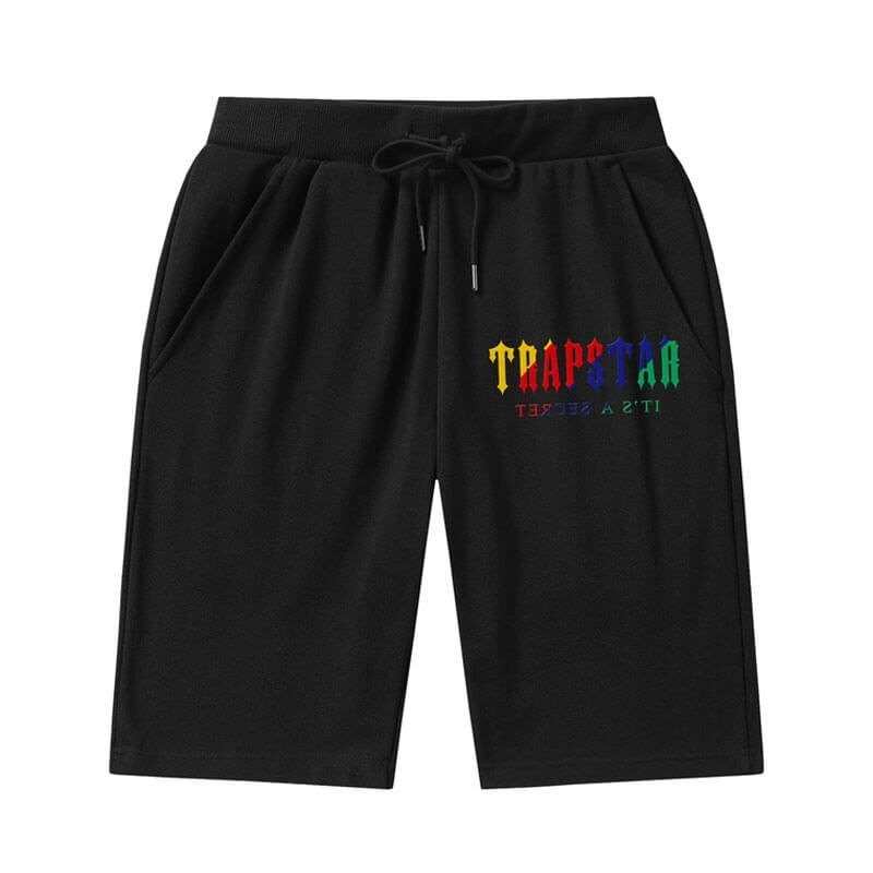 Short Trapstar Irongate Arch Chenille Hombre Negras España | OL03-401