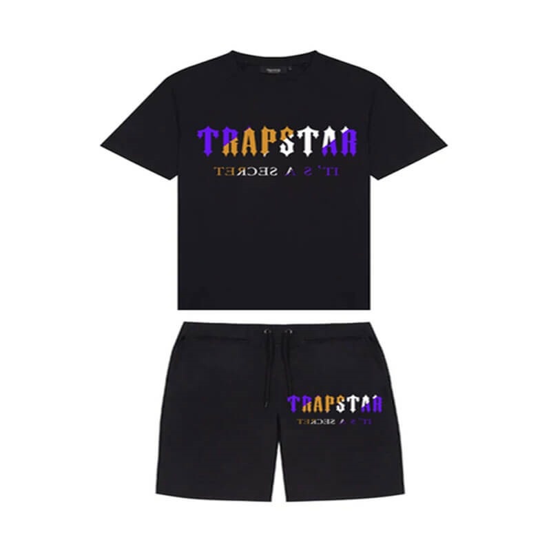 Short Trapstar Irongate Arch Chenille Set Hombre Negras España | YP80-254