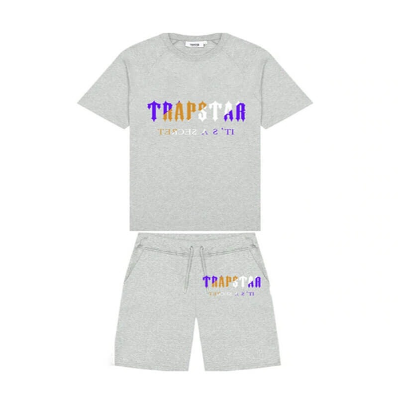 Short Trapstar Irongate Arch Chenille Set Hombre Gris España | RI38-903