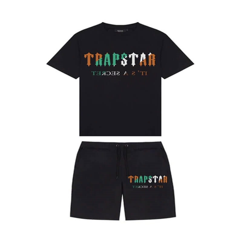 Short Trapstar Irongate Arch Chenille Set Hombre Negras España | LB45-866