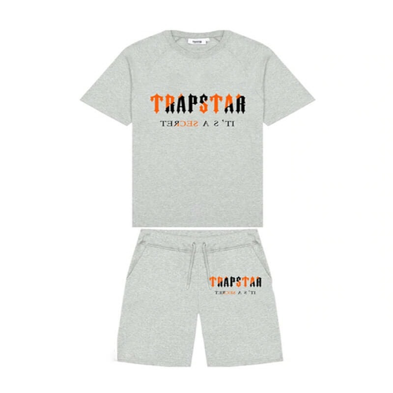 Short Trapstar It\'s A Secret Set Hombre Gris España | WC89-623