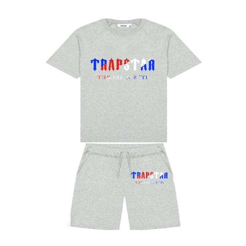 Short Trapstar It\'s A Secret Set Hombre Gris España | BS30-513