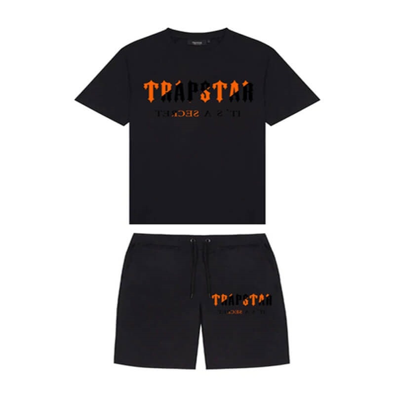 Short Trapstar It\'s A Secret Set Hombre Negras España | UN44-845