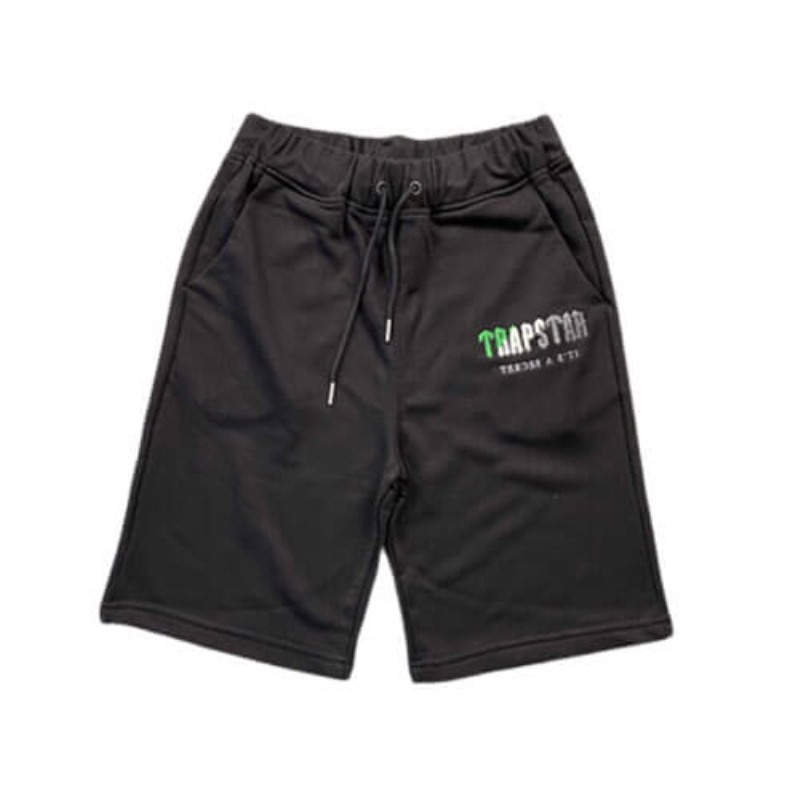 Short Trapstar It\'s a Secret Printed Logo Hombre Negras España | KV81-058