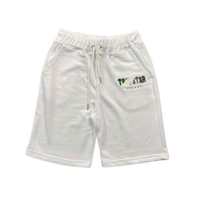 Short Trapstar It\'s a Secret Printed Logo Hombre Blancas España | LT88-330