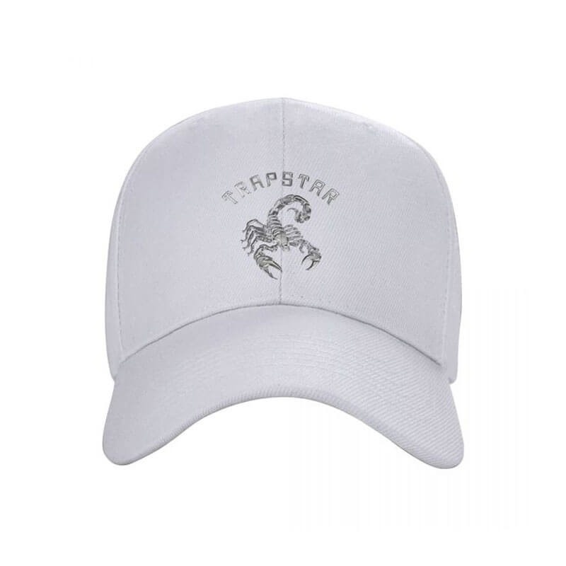 Sombreros Trapstar Baseball black Cap Hombre Blancas España | QI69-551