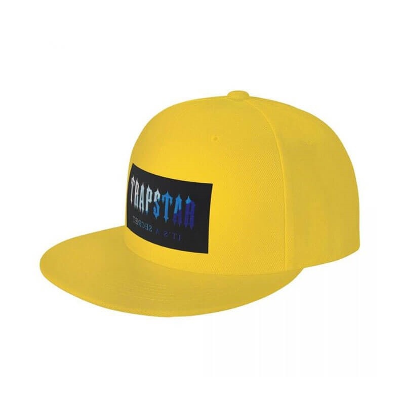 Sombreros Trapstar Chenille Baseball Cap Hombre Amarillo España | FZ29-959