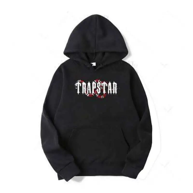 Sudadera con Capucha Trapstar Black Snake Hombre Negras Serpent España | JL00-385