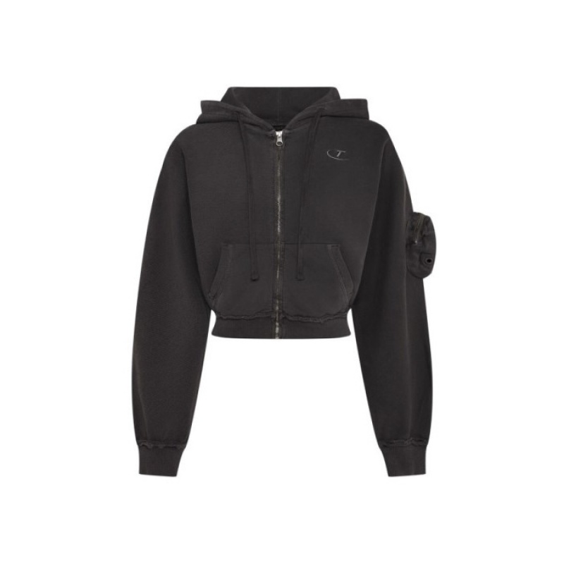 Sudadera con Capucha Trapstar Construct Batwing Hoodie Mujer Negras España | AP71-377