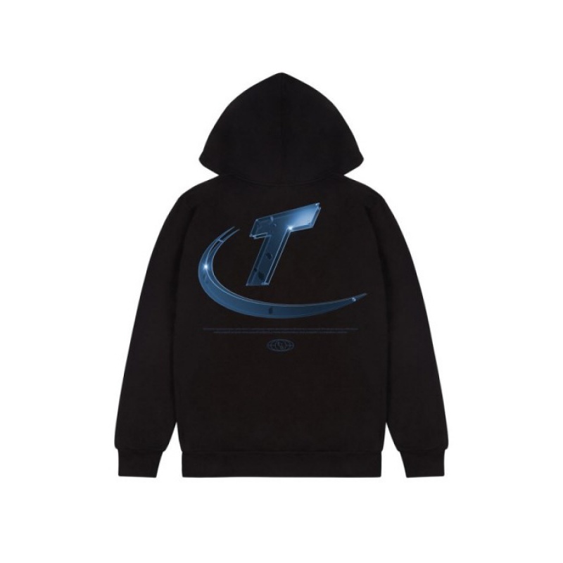 Sudadera con Capucha Trapstar Hyperdrive High Density Hombre Negras España | OA87-014