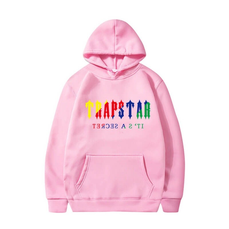 Sudadera con Capucha Trapstar It’s A Secret Hombre Rosas España | IE87-096