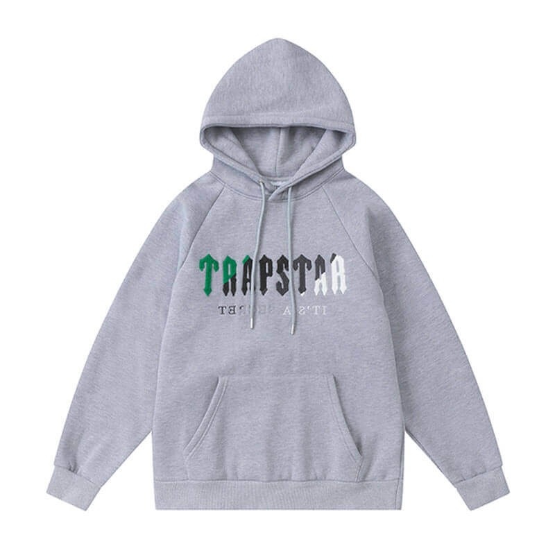 Sudadera con Capucha Trapstar Its a Secret Hombre Gris España | SQ28-450