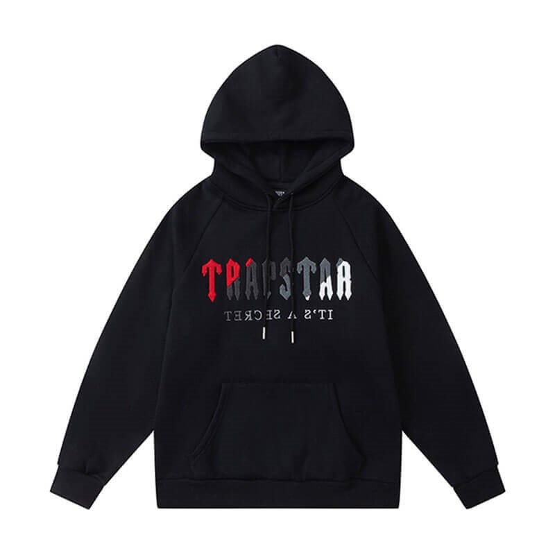 Sudadera con Capucha Trapstar Its a Secret Hombre Negras España | ZZ67-643