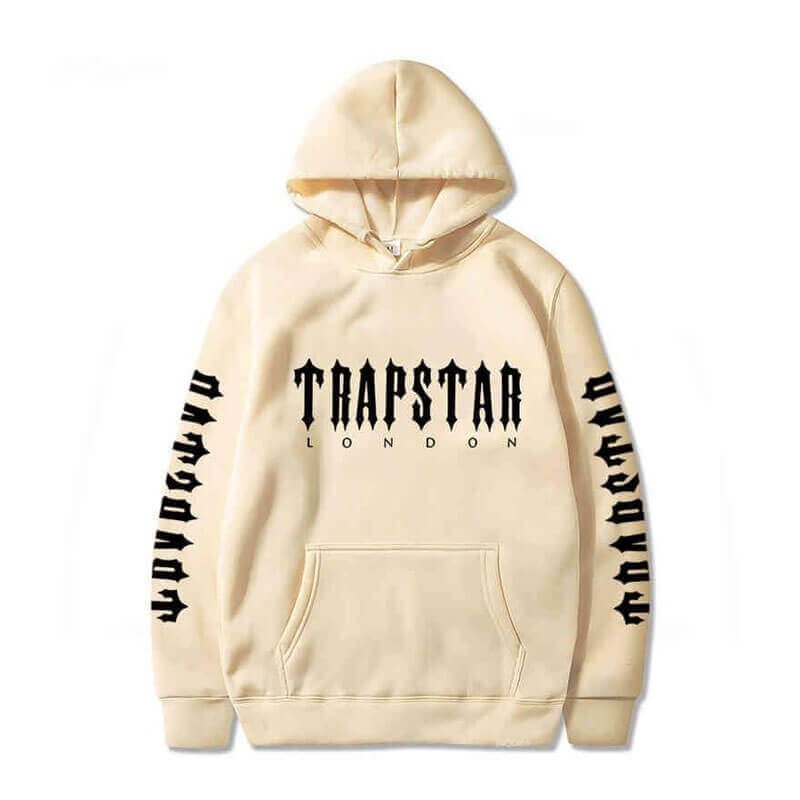 Sudadera con Capucha Trapstar London Galaxy City Hombre Creme España | VX96-981