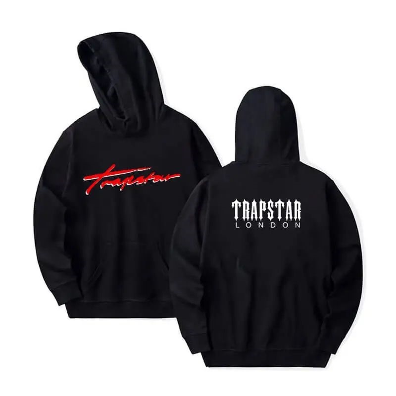 Sudadera con Capucha Trapstar London Logo Hombre Negras España | XG93-344