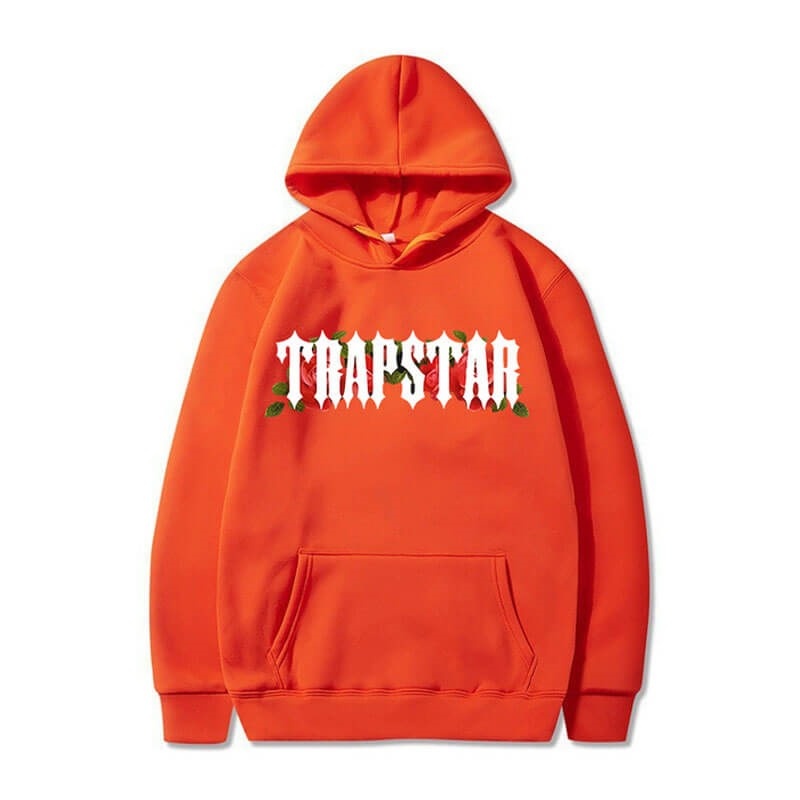 Sudadera con Capucha Trapstar Long Sleeve Hombre Naranjas España | PV52-443