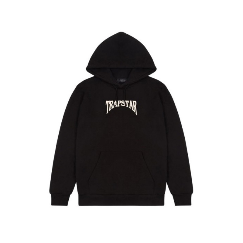 Sudadera con Capucha Trapstar Panthera Hombre Negras España | XP50-310