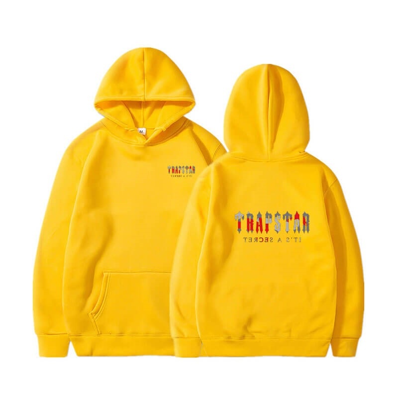 Sudadera con Capucha Trapstar Wild West Its a Secret Hombre Amarillo España | OQ41-038