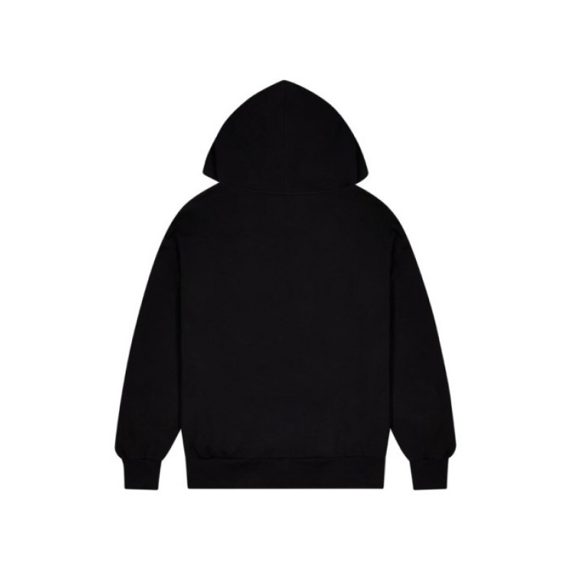 Sudadera con Capucha Trapstar Wildcard Chenille Hombre Negras Turquesa España | ZJ20-767