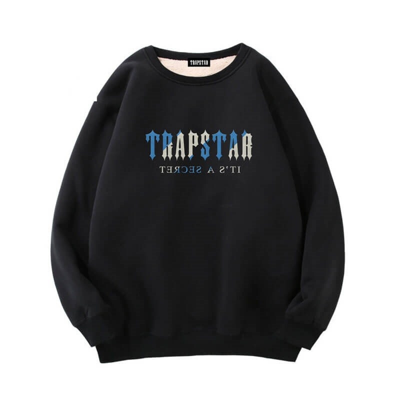 Sudaderas Trapstar Fleece It\'s a Secret Hombre Negras España | GF66-017