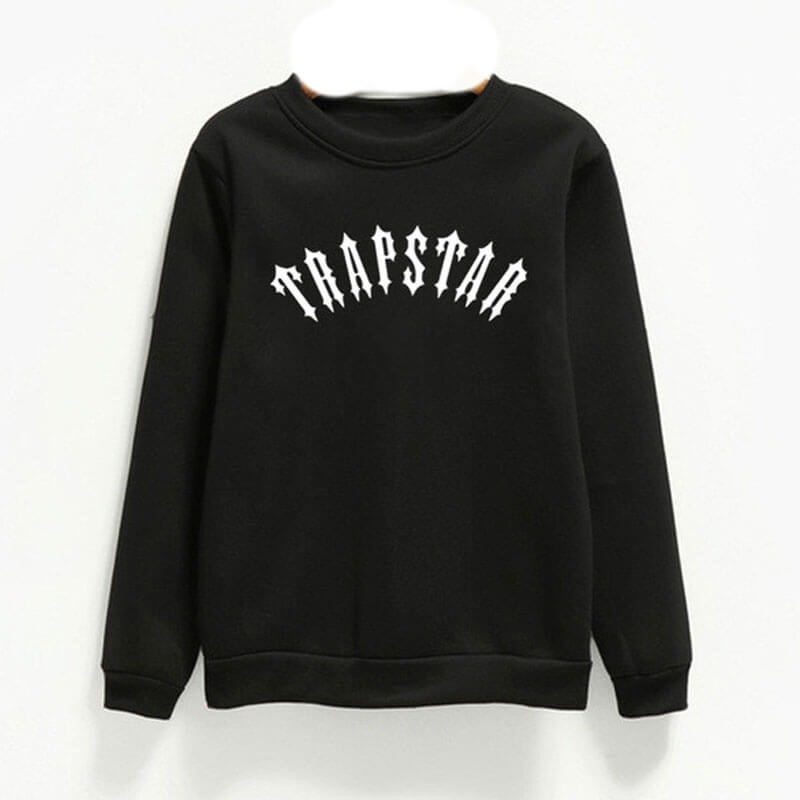 Sudaderas Trapstar Logo Hombre Negras España | GL91-013