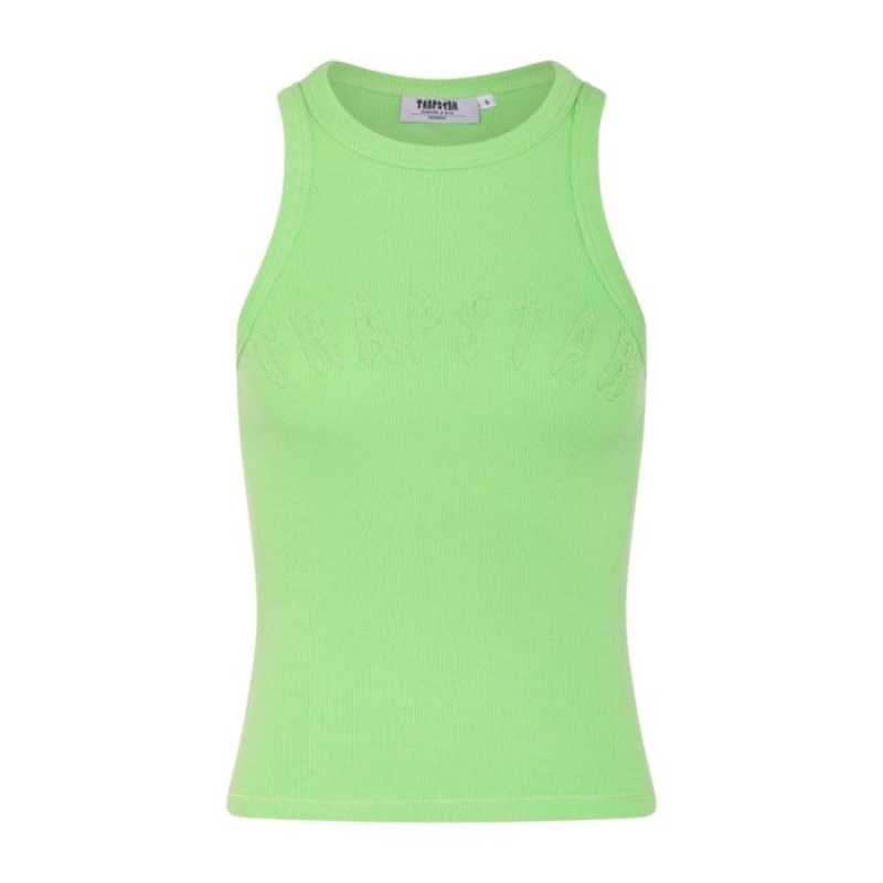 Top Trapstar Irongate Vest Mujer Verde España | IB23-427