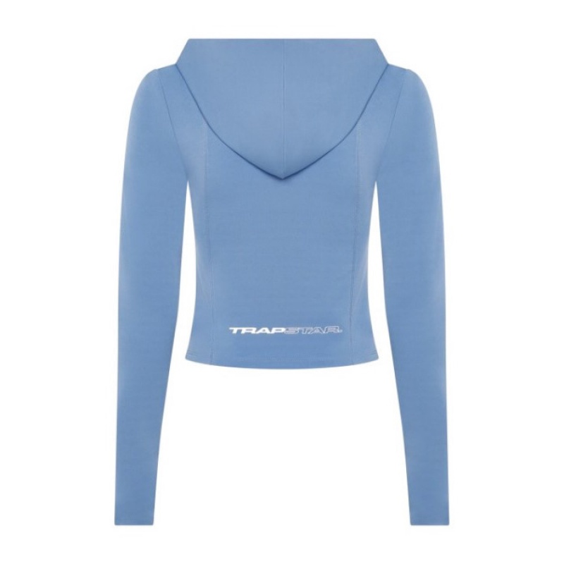 Top Trapstar TS-Star Zip Mujer Azules España | JE09-642