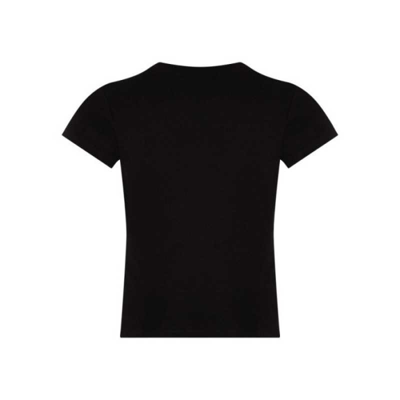 Top Trapstar TS Baby Tee Mujer Negras España | BU15-861